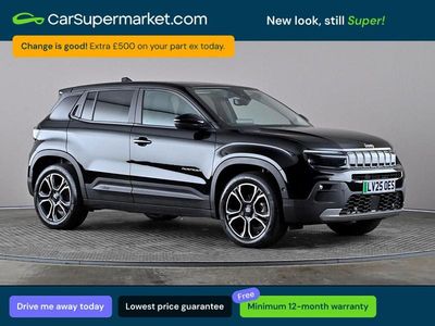Used Jeep Avenger Summit 114 kW (156 HP) 2024 Black SUV