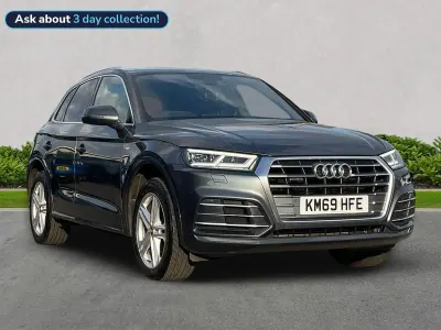Used Audi Q5 S-Line 245 HP (180 kW) 2019 Grey SUV