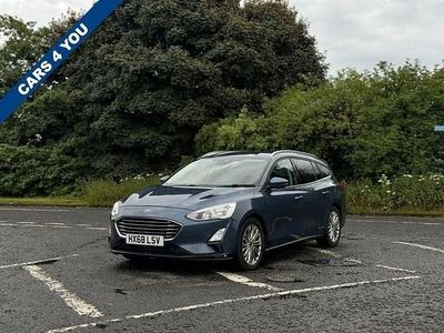 Used Ford Focus Titanium X 125 HP (91 kW) 2019 Blue Estate