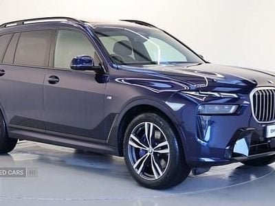 Begagnad BMW X7 M Sport 347 HK (255 kW) 2023 Blå SUV