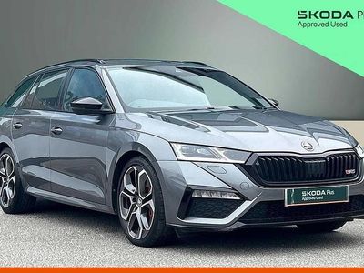 Used Skoda Octavia vRS 241 HP (177 kW) 2024 Graphite grey metallic Estate