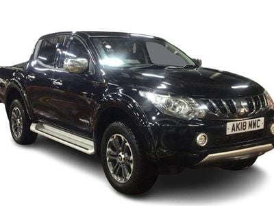 Black Used 2018 Mitsubishi L200 Warrior Pickup | £13,495 (Fair price)