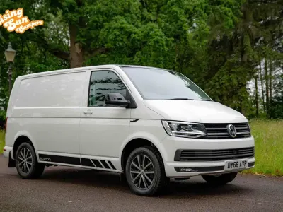 Used VW T6 Edition 148 HP (108 kW) 2018 White Van