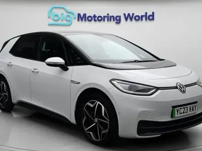Used VW ID.3 Pro 150 kW (204 HP) 2022 White Hatchback