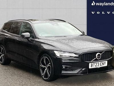 Black Used 2023 Volvo V60 Plus Estate | £27,300 (Fair price)
