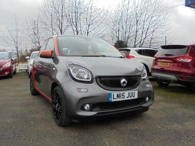 Used Smart ForFour Edition #1 71 HP (52 kW) 2015 Grey Hatchback