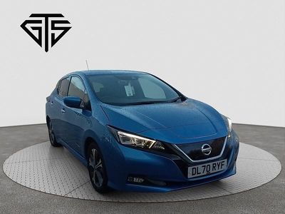 Used Nissan Leaf Tekna 110 kW (150 HP) 2020 Blue Hatchback