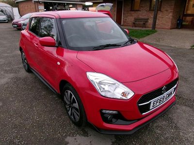 Red Used 2020 Suzuki Swift Hatchback | £9,599 (Fair price)