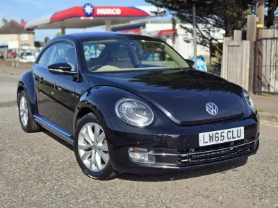 Used VW Beetle Design 105 HP (77 kW) 2015 Black Hatchback
