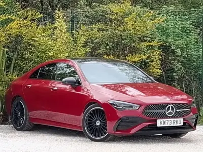 Usado Mercedes CLA220 AMG Line Premium Plus 190 HP (139 kW) 2023 Vermelho Sedan