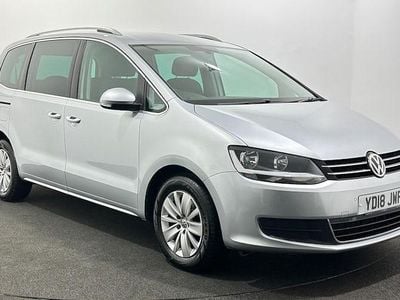 Silver Used 2017 VW Sharan SE MPV | £16,103 (Fair price)
