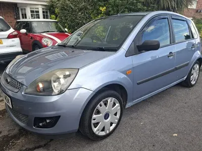 Used Ford Fiesta Style 75 HP (55 kW) 2007 Blue Hatchback