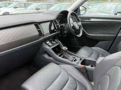Used Skoda Kodiaq SE L Executive 150 HP (110 kW) 2024 Blue SUV