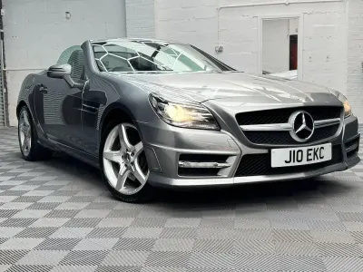 Used Mercedes SLK250 AMG 204 HP (150 kW) 2012 Silver Cabriolet