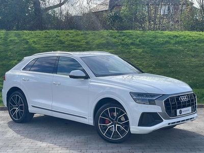 Used Audi Q8 S-Line 2018 White SUV