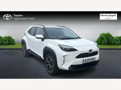 Used Toyota Yaris Hybrid 2024 White Hatchback