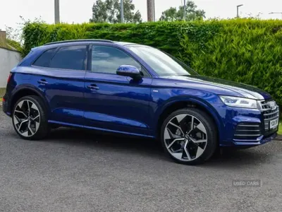 Used Audi Q5 S-Line 190 HP (139 kW) 2019 Blue SUV