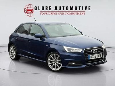 Used Audi A1 S-Line 2015 Blue Hatchback
