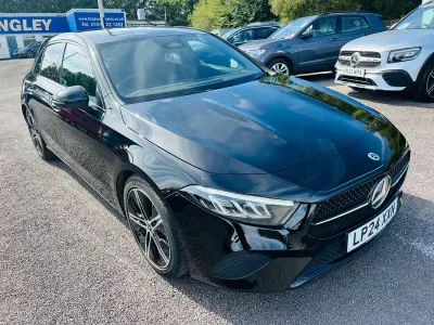 Used Mercedes A180 Sport Edition 136 HP (100 kW) 2024 Black Hatchback