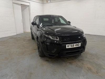 Used Land Rover Range Rover evoque HSE Dynamic 2018 Black Estate
