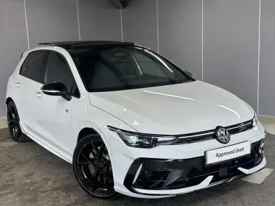 Used VW Golf VIII Black Edition 328 HP (241 kW) 2025 White Hatchback