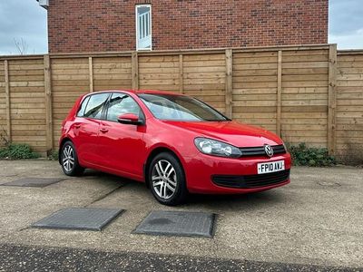 Red Used 2010 VW Golf VI SE Hatchback | £2,999 (Fair price)