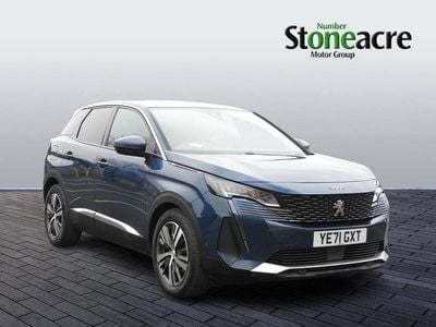 Used Peugeot 3008 Allure 130 HP (95 kW) 2021 Blue SUV