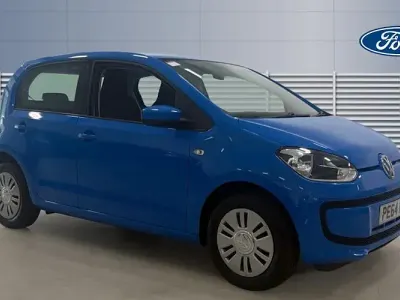 Used VW up! move up! 60 HP (44 kW) 2014 Blue Hatchback