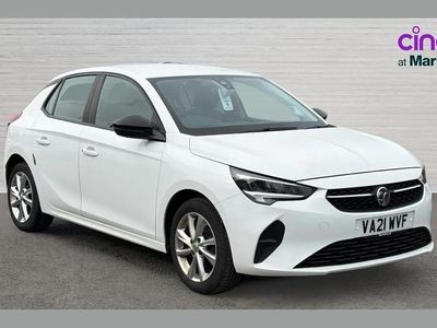 Used Vauxhall Corsa 75 HP (55 kW) 2021 White Hatchback