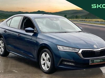 Petrol blue metallic Used 2020 Skoda Octavia SE First Edition Hatchback | £12,947 (Fair price)