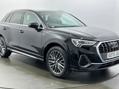Used Audi Q3 S-Line 150 HP (110 kW) 2020 Black SUV