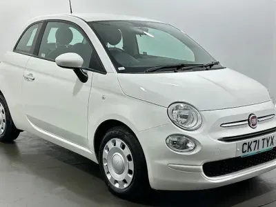 Used Fiat 500 Pop 70 HP (51 kW) 2021 White Hatchback