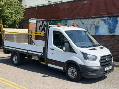Used Ford Transit 170 HP (125 kW) 2021 White Van