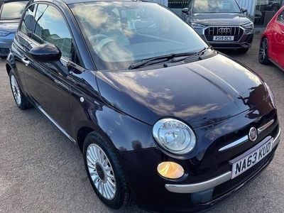 Used Fiat 500 Lounge 69 HP (50 kW) 2013 Purple Hatchback