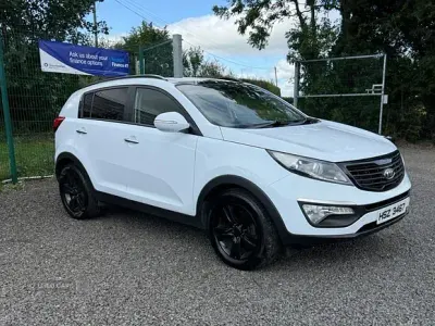 Used Kia Sportage 115 HP (84 kW) 2012 White SUV
