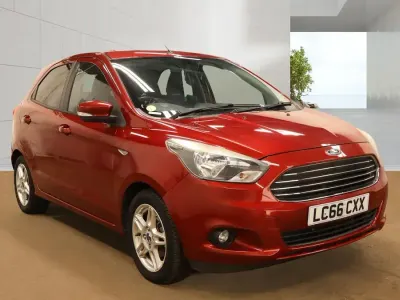 Used Ford Ka Plus Zetec 2016 Red Hatchback