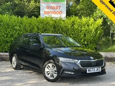 Used Skoda Octavia SE Technology 110 HP (80 kW) 2023 Black Estate