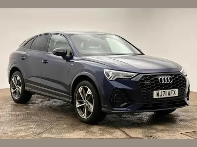 Used Audi Q3 Black Edition 187 HP (137 kW) 2021 Blue SUV