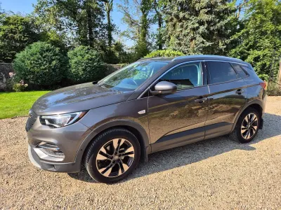 Used Vauxhall Grandland X Sport 120 HP (88 kW) 2018 Grey SUV
