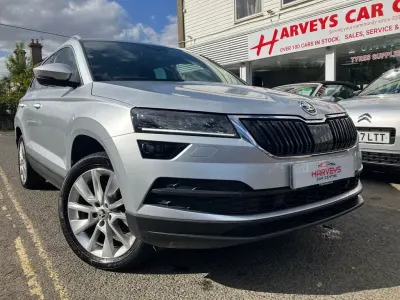 Used Skoda Karoq SE L 110 HP (80 kW) 2022 Silver SUV