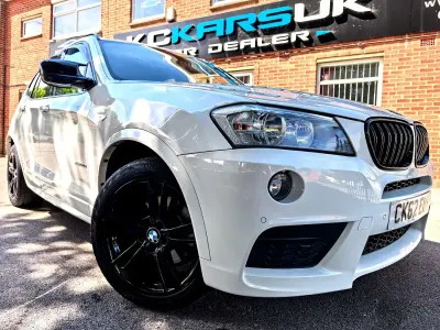 Used BMW X3 M Sport 184 HP (135 kW) 2012 White SUV