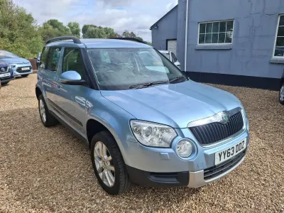 Used Skoda Yeti Elegance 105 HP (77 kW) 2013 Blue SUV