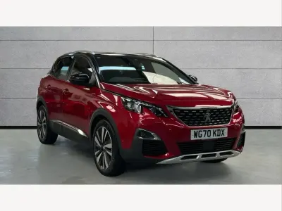 Used Peugeot 3008 Premium 128 HP (94 kW) 2020 Red SUV