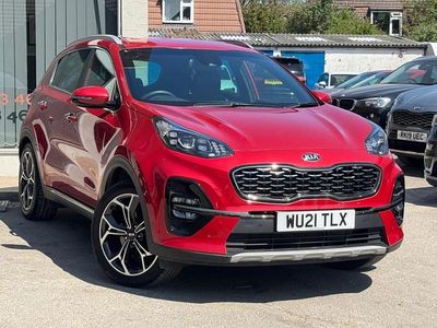 Usado Kia Sportage GT-Line 134 HP (98 kW) 2021 Vermelho SUV