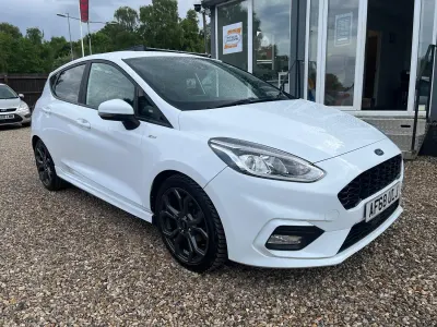 Used Ford Fiesta ST-Line 125 HP (91 kW) 2018 White Hatchback