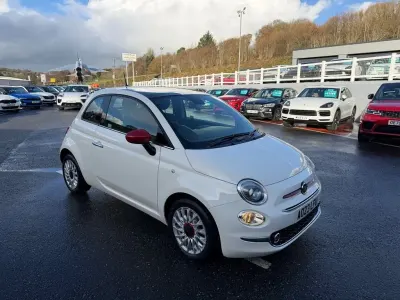 Used Fiat 500 Red 70 HP (51 kW) 2023 White Hatchback