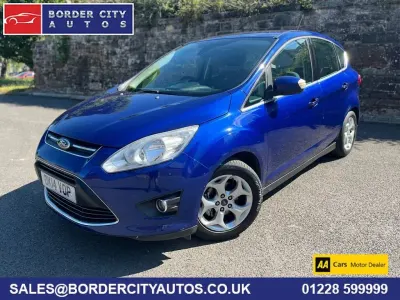 Used Ford C-MAX Zetec 115 HP (84 kW) 2014 Blue MPV