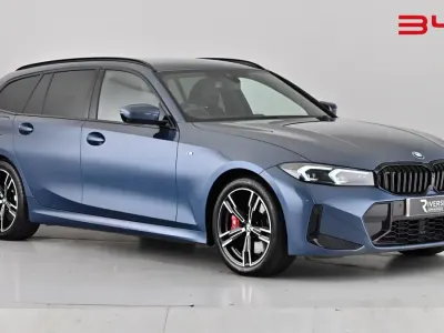 Used BMW 320 M Sport 184 HP (135 kW) 2025 Arctic race blue Estate