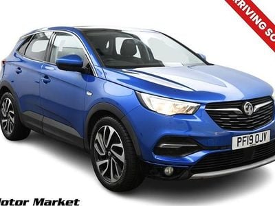 Used Vauxhall Grandland X Elite 130 HP (95 kW) 2019 Blue SUV