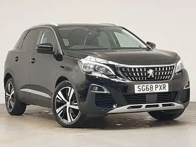 Gebraucht Peugeot 3008 Allure 131 PS (96 kW) 2018 Schwarz SUV